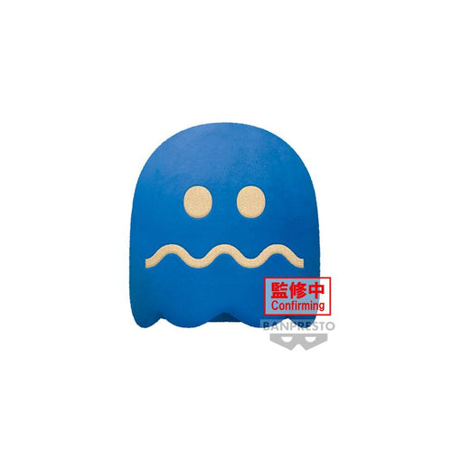 Banpresto Plush Toy : Pac Man Super Big Plush Blue Ghost — image 1
