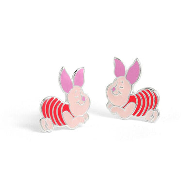 Pendientes Piglet Winnie The Pooh Disney Silver — image 1