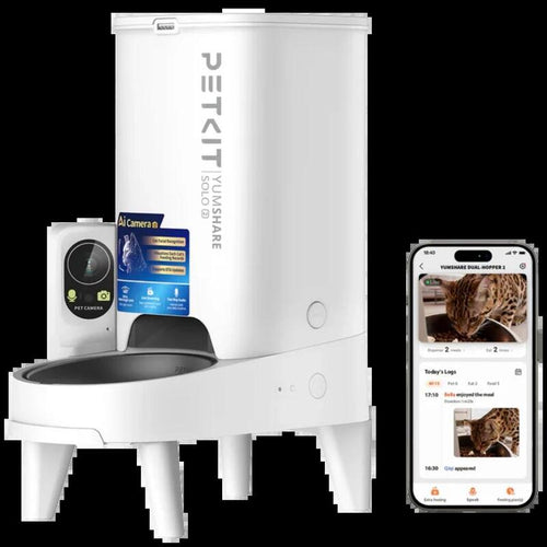 Petkit Yumshare Body Only 2 With Camera White - Comedero Automatic — image 1