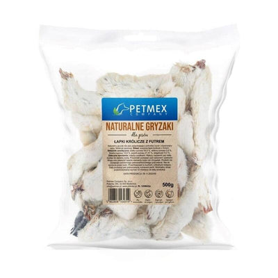 Petmex Lapki Królicze Z Futrem Mordedor Przysmak Perro 500G — image 1