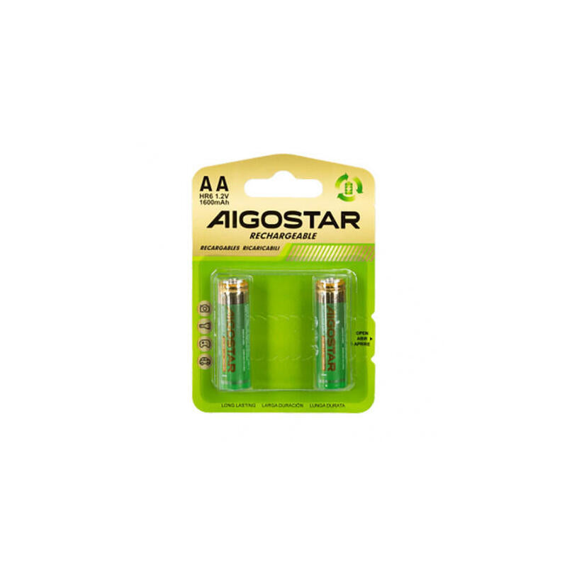 Battery Rechargeable HR6 (aa) 1600MAH 12V 2UDS