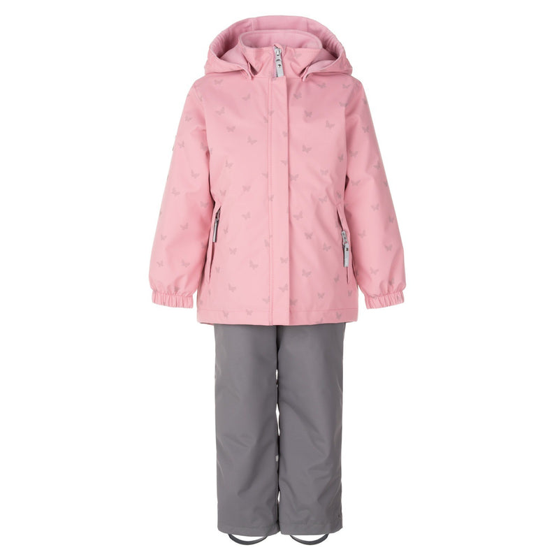 Pink and Gray Reflective Spring/Autumn Set