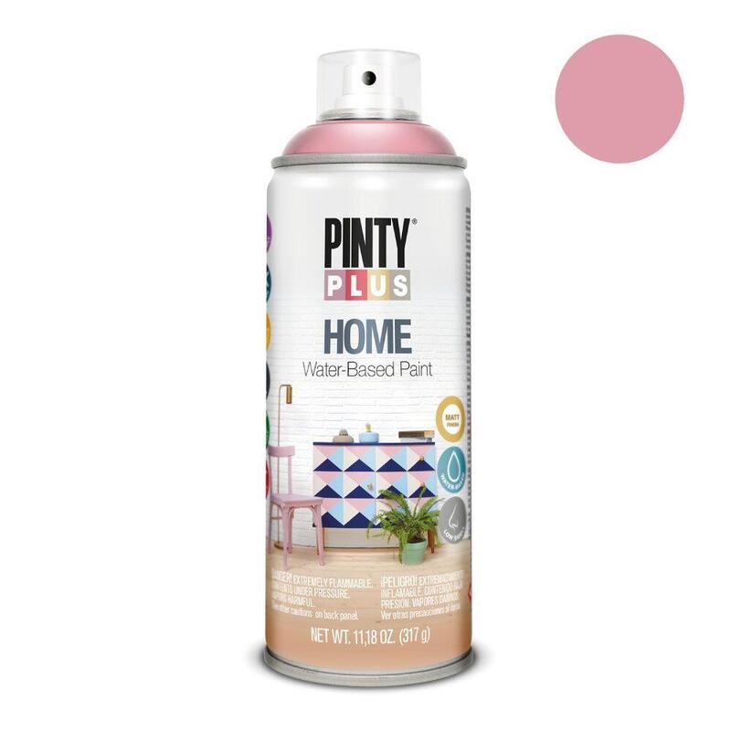 Pintura Acrílica Spray Home Water-based 520ML Ancient Rose HM118