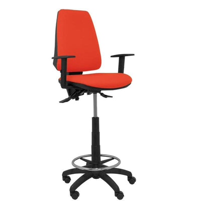 Piqueras And Crespo Taburete Elche S Bali Orange Oscuro Arms Regulables — image 1
