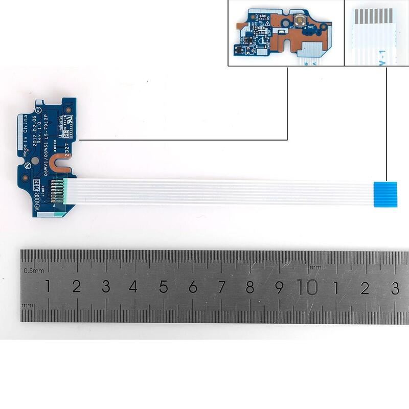 Board Button Encendido With Cable Laptop Acer V3-571G V3-531G E1-531 E1-521 Line Short