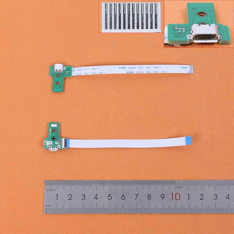 Board Connector Charging USB PS4 12 Pines JDS-030