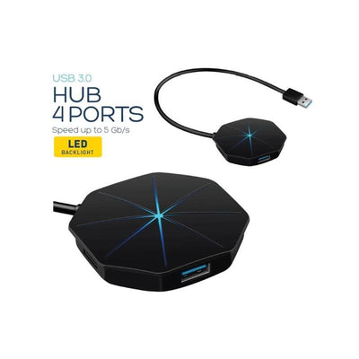 Platinet Hub USB 3.0 4-PUERTOS Light LED — image 1