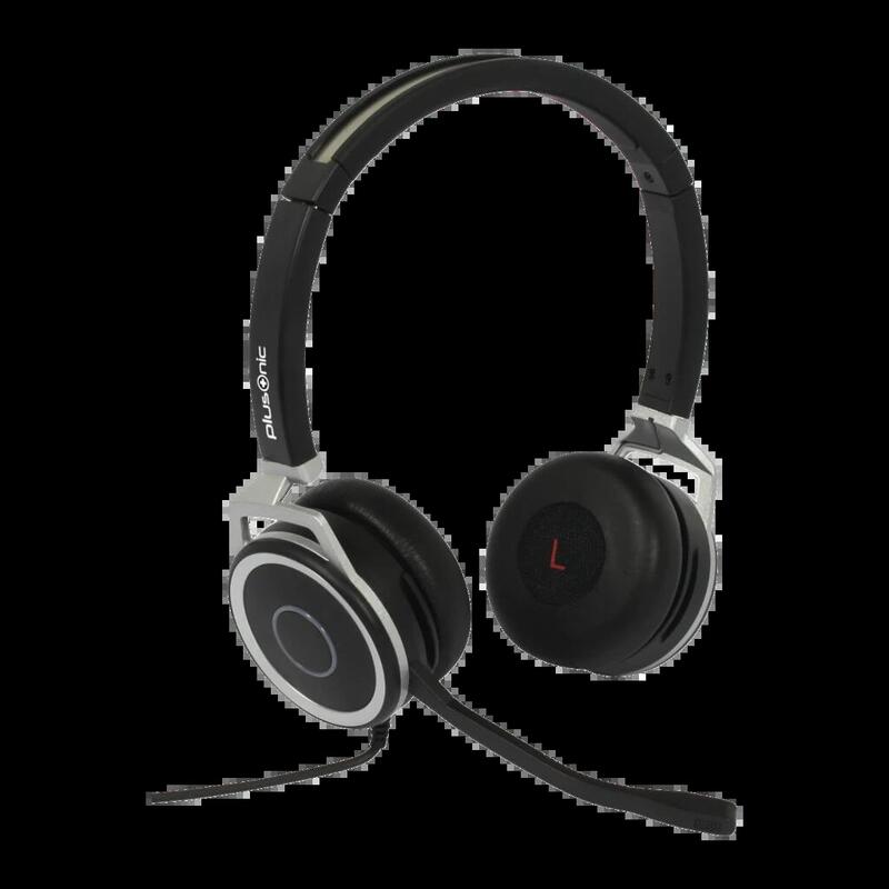 Plusonic Dual Business Headset 15.2P USB & 3,5MM Klinke