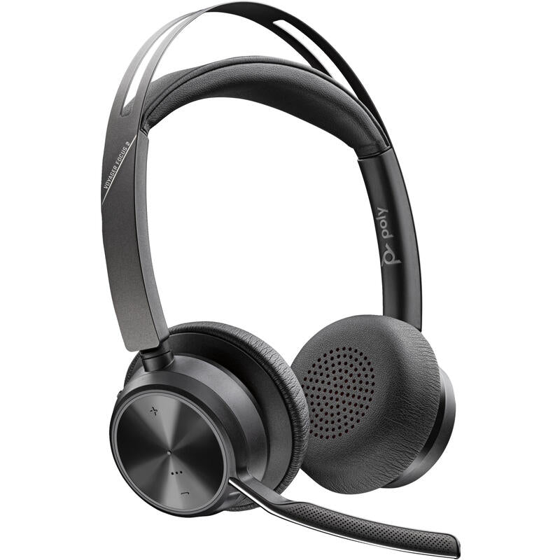 Poly Headphone VFOCUS2 With USB-C And Stand Charging