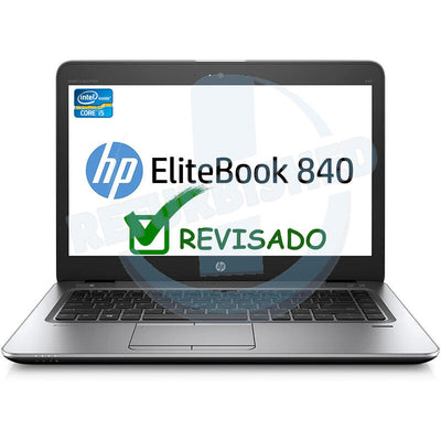 HP Laptop Refurbished Elitebook 840 G3 I7-6500U 8GB 256GB SSD 14HD W10P Installed Keyboard Spanish Grado B 1 Y — image 1