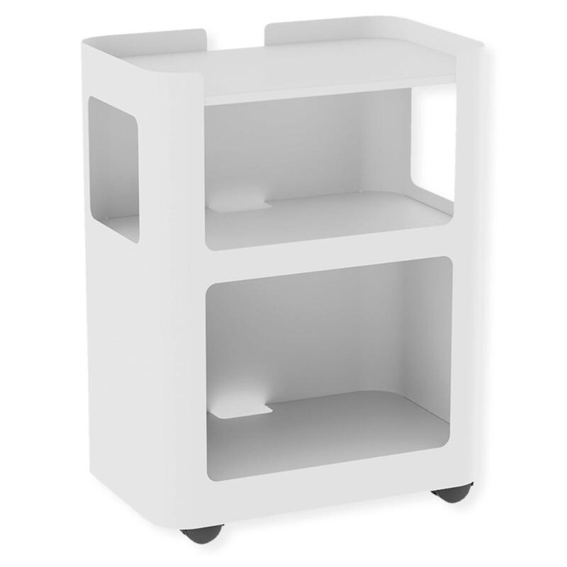 Laptop And Offener Cabinet White