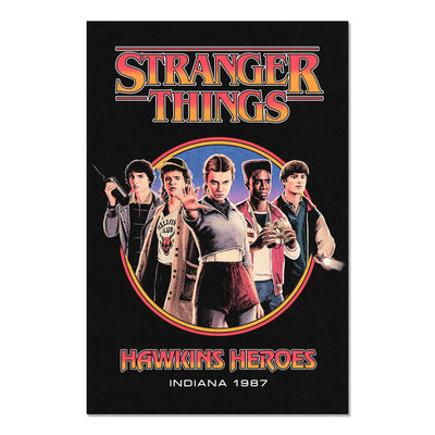 Poster Hawkins Heroes Stranger Things — image 1