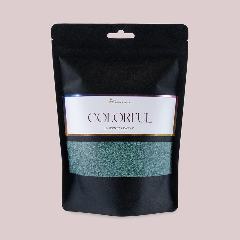 Powdered Candle Refill Kit – Unscented Emerald, 330g
