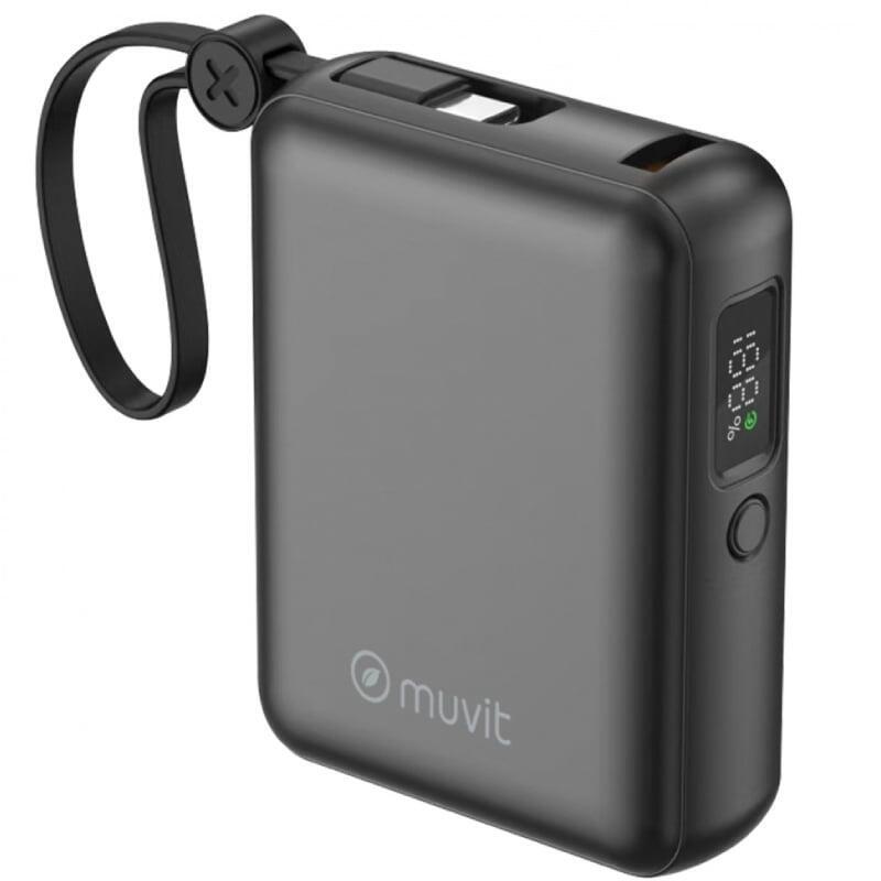 Muvit Powerbank 10000MAH For Change MCCHP0014 35W Black