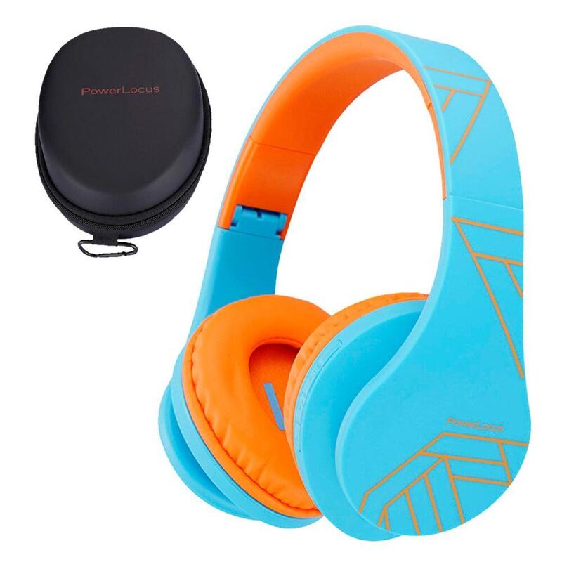Powerlocus P2 Kids Headphones Blue/Orange