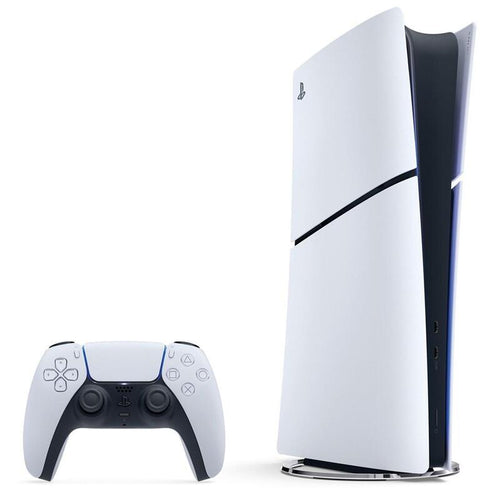PS5 Console 825GB Digital Ed. White + 2 Dualsense Eu — image 1