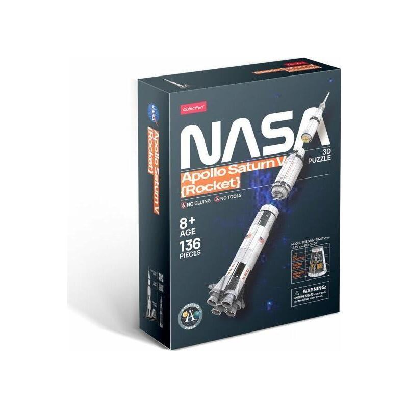 Puzzle 3D Rakieta Apollo Saturn
