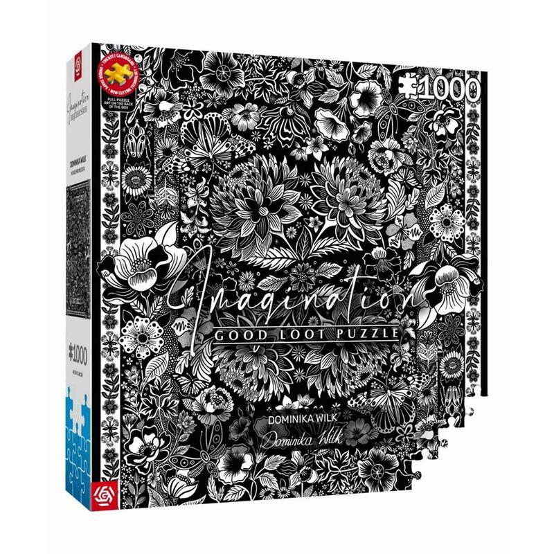 Puzzle Good Loot Imagination: Dominika Wilk - Monochrome Eden, 1000 Elementów