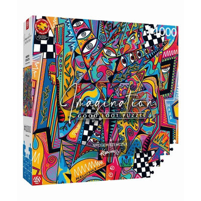 Puzzle Good Loot Imagination: Nikodem Szewczyk Krabonszcz - I'm Really Trying, 1000 Elementów — image 1