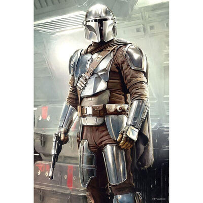 Puzzle Lenticular The Mandalorian Controller And Grogu 200 Pieces — image 1