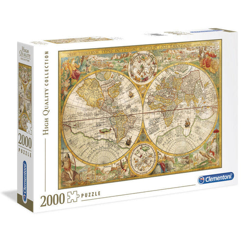 Puzzle Mapa Antiguo 2000PZS — image 1