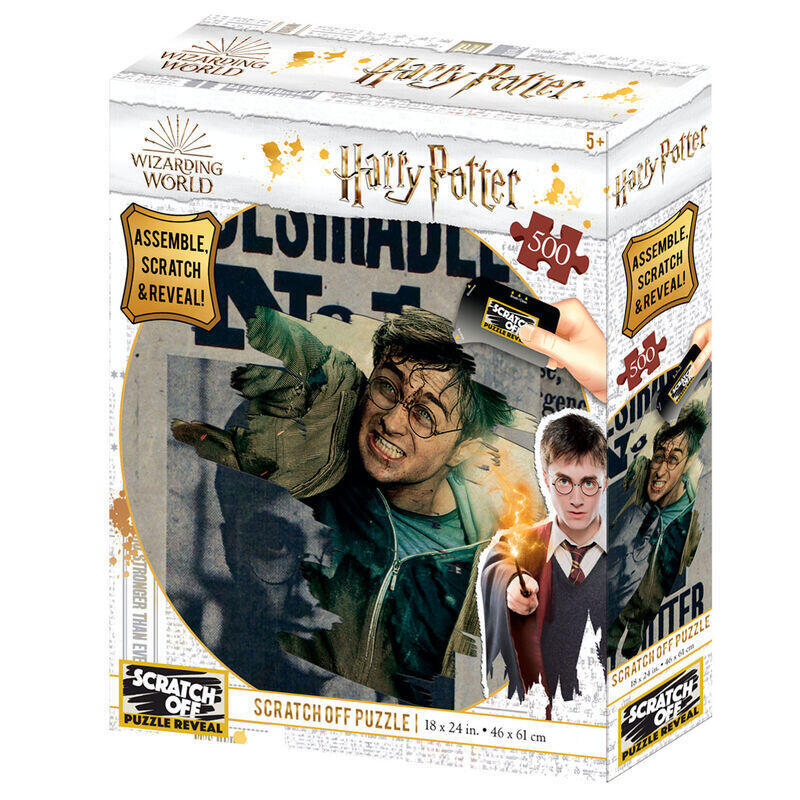 Puzzle Rascar Wanted Harry Potter 500PZS
