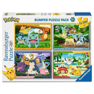 Puzzle Pokemon 4X100PZS — image 1