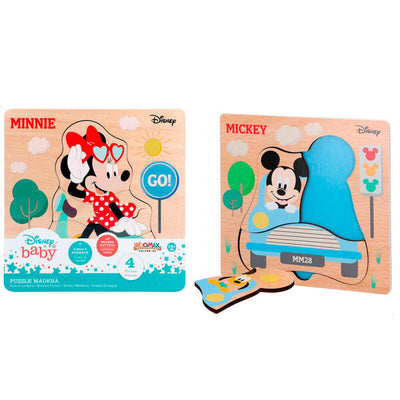 Puzzle Surtido Wood Mickey Minnie Disney — image 1