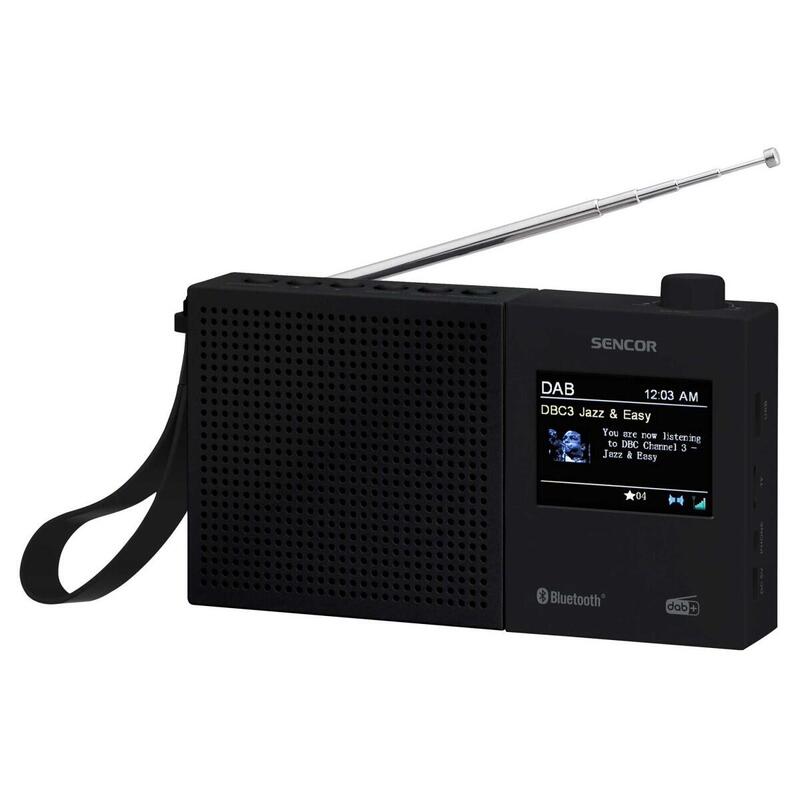 Radio Cyfrowe Dab +,fm Rds Srd 7790B LCD 2,4 Bluetooth Battery
