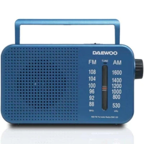 Daewoo Radio Laptop DW1120 With Cable a Batteries Blue — image 1