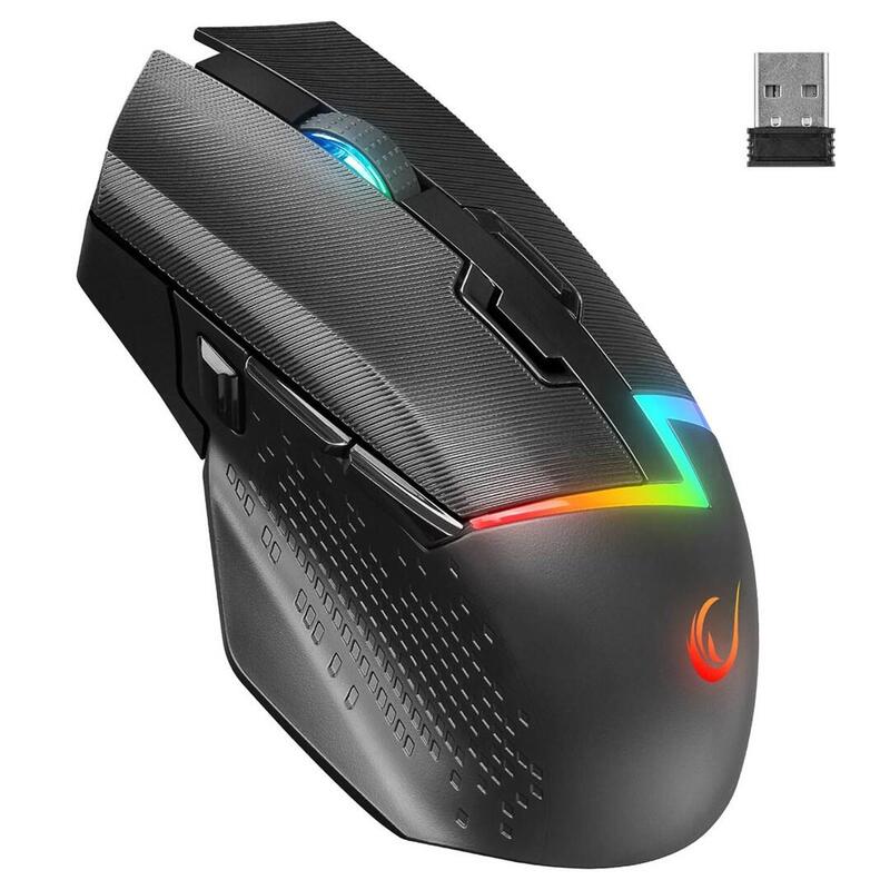 Rampage Wireless Mouse Drop M3 V2 24 000 DPI Black
