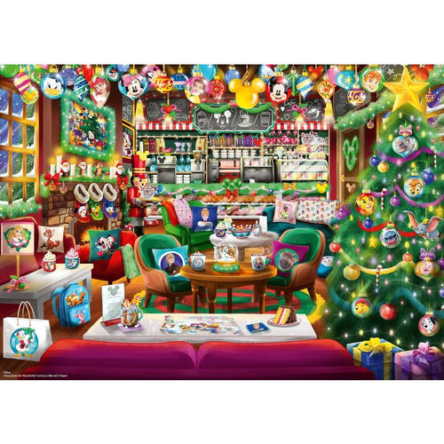 Ravensburger Puzzle Disney Christmas Cafe 1000 Pieces 12001799 — image 1