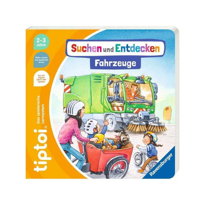 Ravensburger Tiptoi Busca And Descubre: Vehículos, Book Aprendizaje — image 1