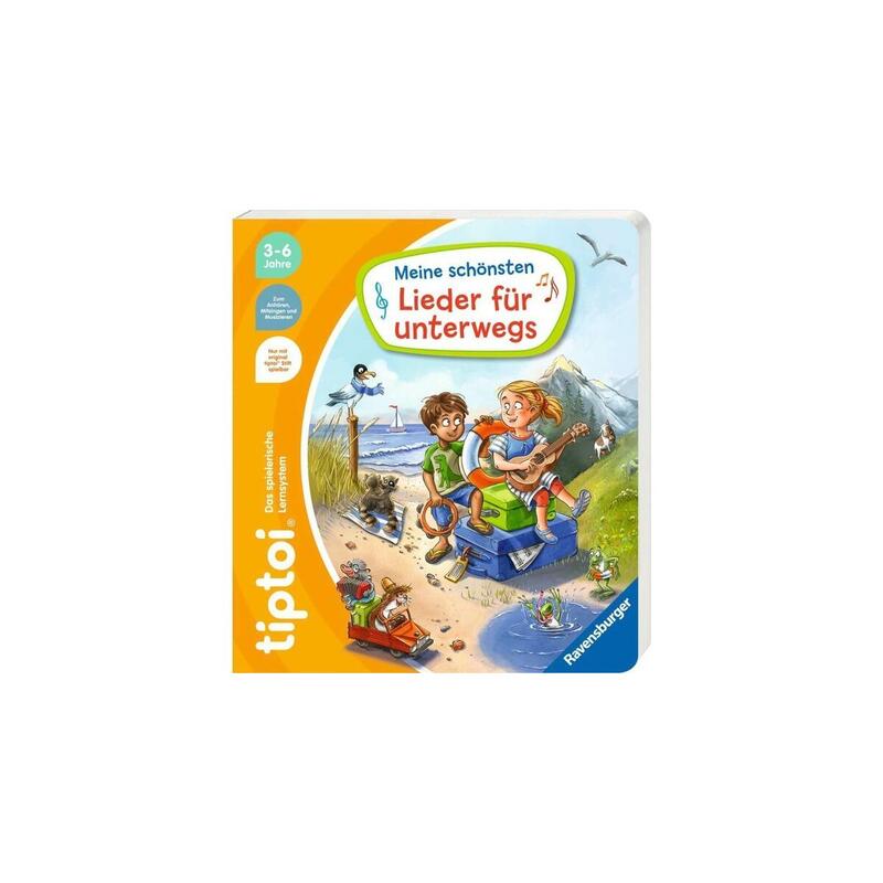 Ravensburger Tiptoi Mis Canciones Más Bellas Llevar, Book Aprendizaje 49258