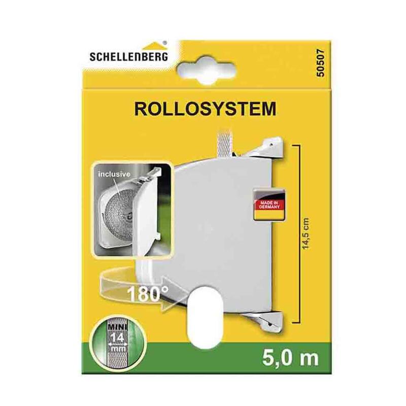 Dustpan Outdoor Abatible Rotating 180° With 5M Tape 28 X 159 X 120MM White