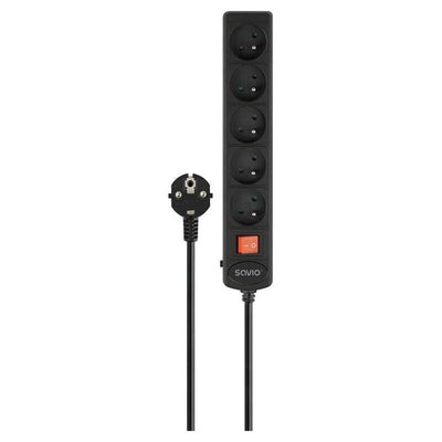Power Strip With Protection Contra Sobretensiones Automatyczna 5 Sockets 3M LZ-17 — image 1
