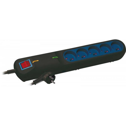 Power Strip With Protection Contra Sobretensiones Lf 2005, 3L, 3M, Black — image 1