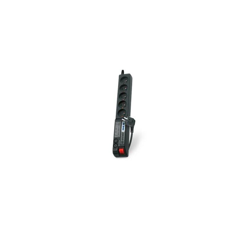 Acar Power Strip Protection Contra Sobretensiones 504WF Emi/Rfi (chapa Metálica Black 3M)