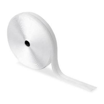 Roll Adhesive Closure Hook And Bucle 20MM X 25M, White — image 1