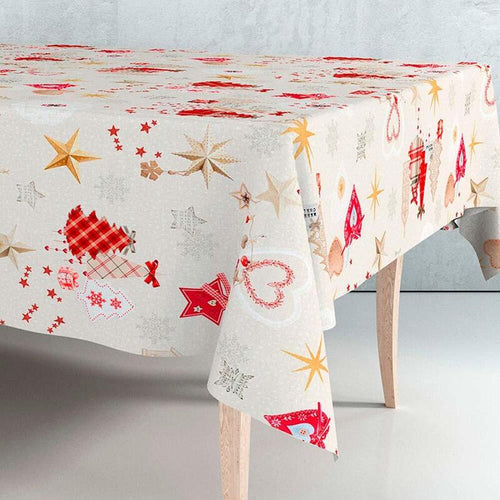 Roll Hule With Motivos Navideños Beige, 140CM X 25M — image 1