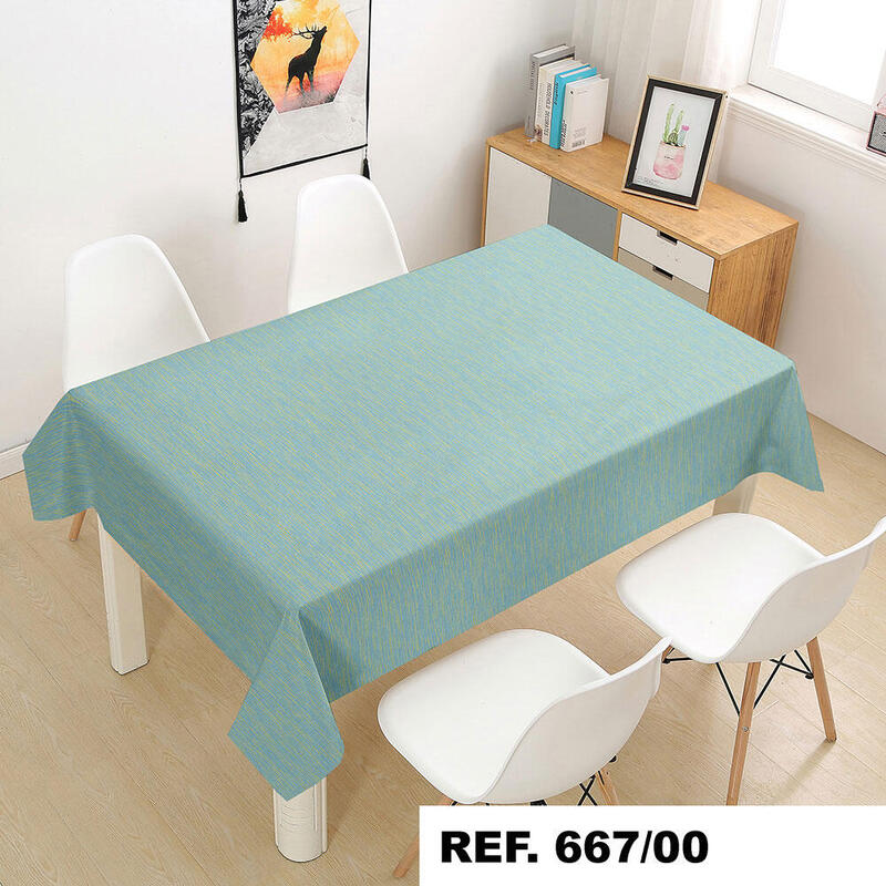 Roll Tablecloth Marbeld Gold Blue 1,40 X 20M