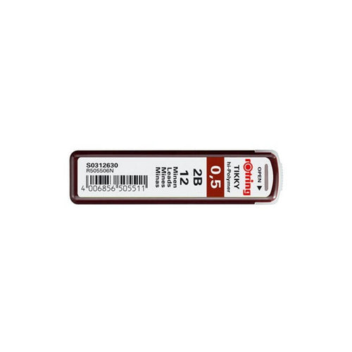 Rotring Feinmine Socket Feinminen 12 Units 0,5 2B — image 1