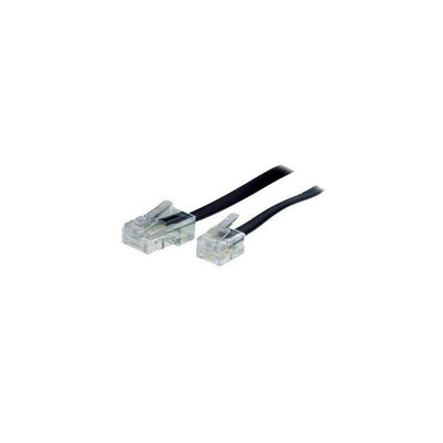 S-conn 10M RJ11 - RJ45 Black Transparent — image 1
