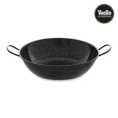 Vaello Frying Pan Honda Esmaltada With Asas Ø30CM. — image 1