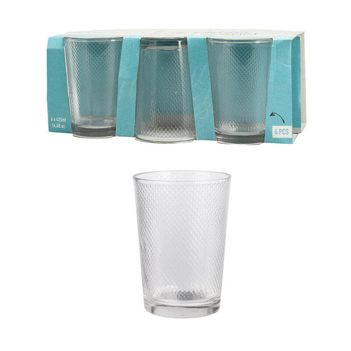 Excellent Houseware Set 6 Glasses Water 425ML, YE6000770, — image 1