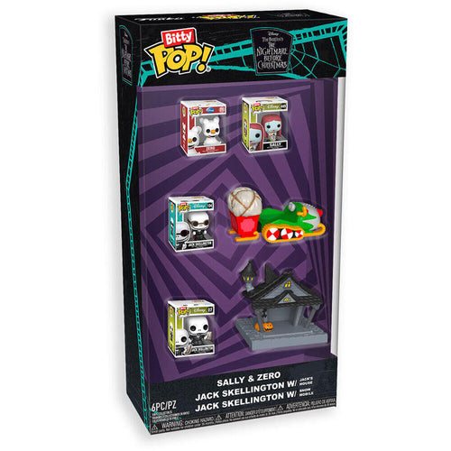 Set Figure Bitty Pop Starter Disney Pesadilla Antes Christmas — image 1