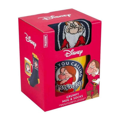 Set Mug And Socks Gruñon Blancanieves And Siete Enanitos — image 1