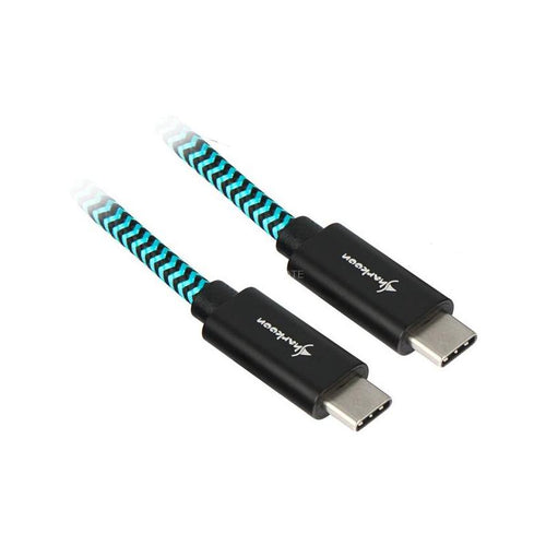 Sharkoon Cable Connector USB-C 3.2 Connector USB-C (alu + Trenza) 4,04495E + 12 — image 1