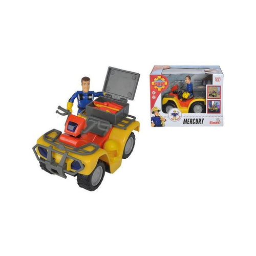 Simba Bombero Sam Mercury Quad Vehículo Toy Included Figure 109257657 — image 1