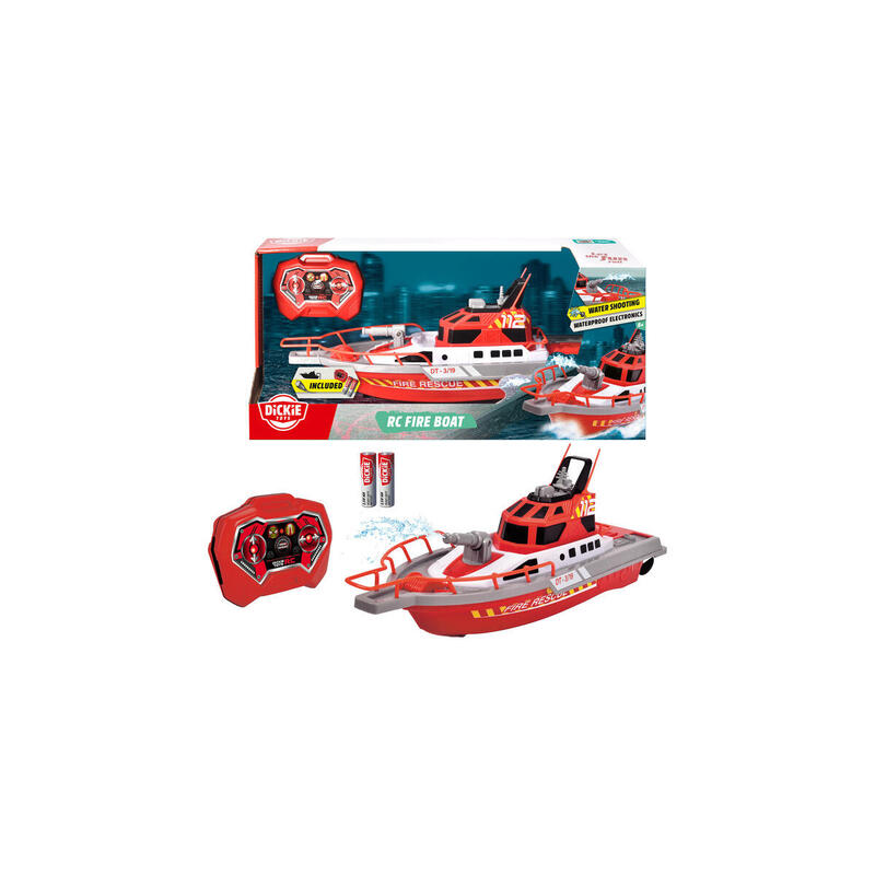 Simba-dickie Rc Radio Control Fire Boat 201107000